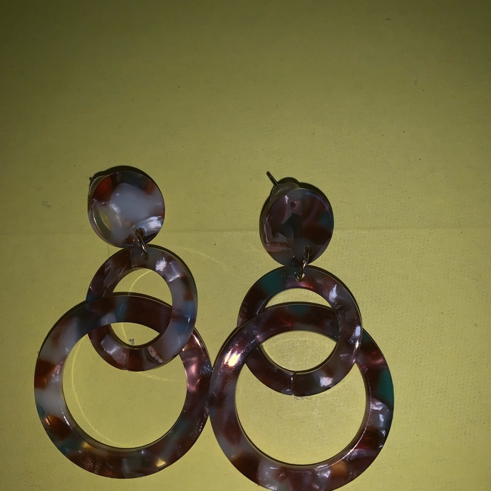 Acrylic earrings